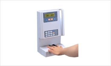 指静脈認証搭載のシンプルタイムレコーダー